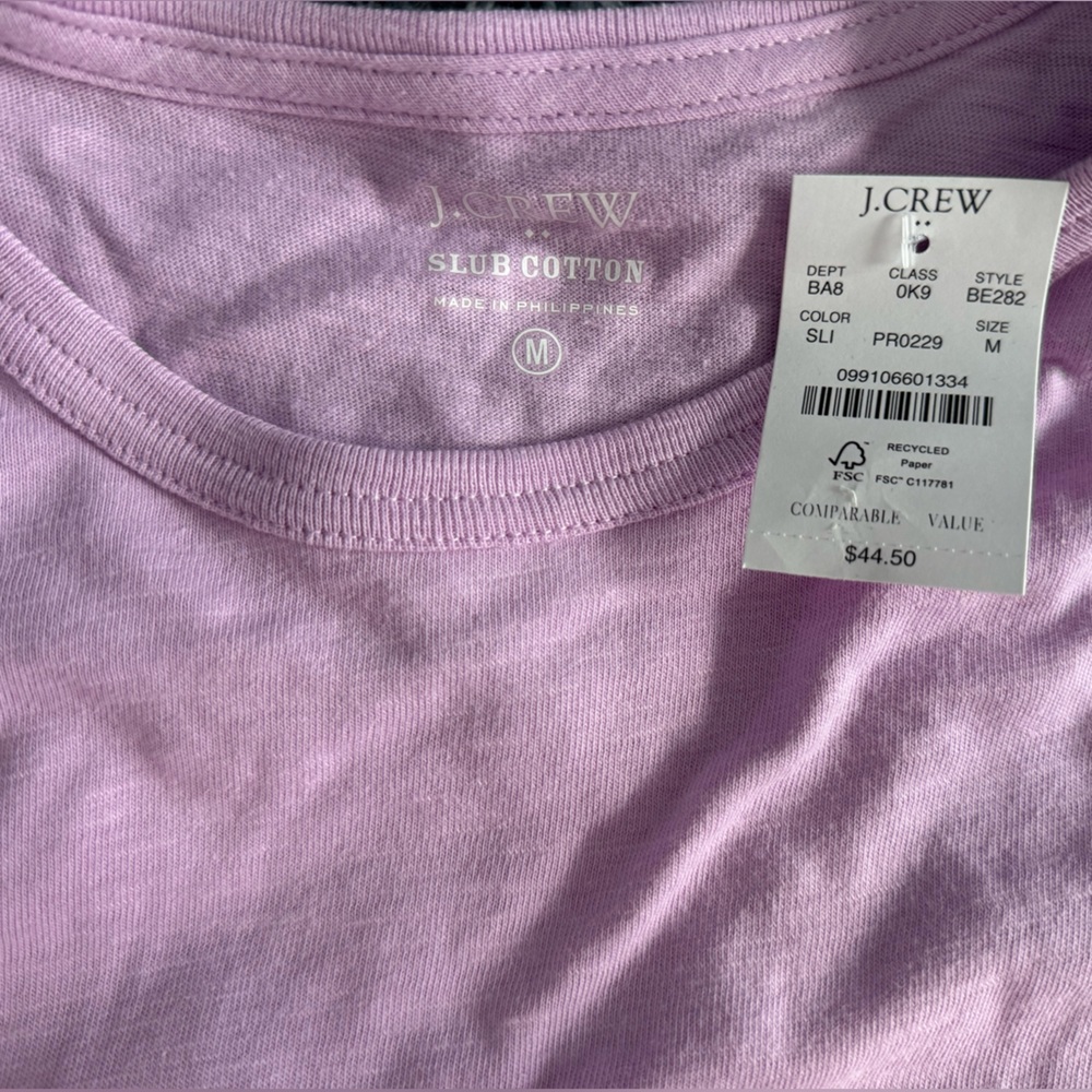 Purple Crew Neck T-Shirt - Picture 3 of 3